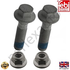 Front Suspension Hub to Shock Absorber Bolt and Nut For Ford Fiesta Focus x2