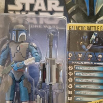 Star Wars The Clone Wars Mandalorian Warrior Action-Figur mit Zubehör