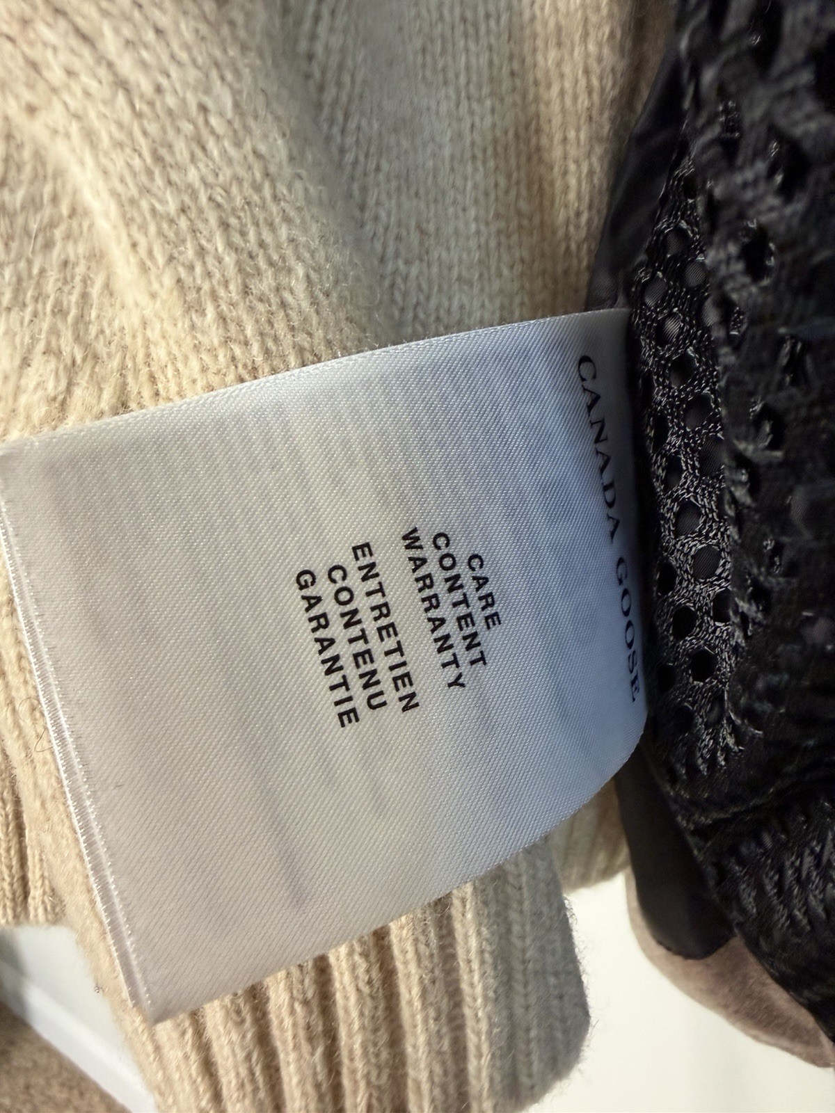 Canada Goose Garson Vest WR Quilted 100% Wool Old Money Style Made in Canada NWT thumbnail 11