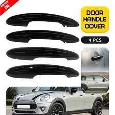 For 2014-2024 Mini Hatch Countryman F55 F60 Gloss Black Door Handle Covers Set/4
