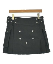 CELINE Mini Skirts Black 44 Approx. L 2200692573273
