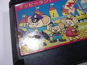 [Tube 00] [] Game software FC Mappy Land (no box theory) Famicom Family