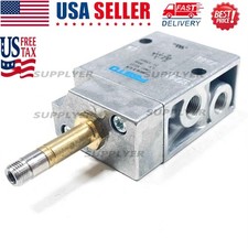 New MFH-3-1/8 Festo 7802 Fast Shipping Air Solenoid Valve, 1.5-8Bar, 21-120psi