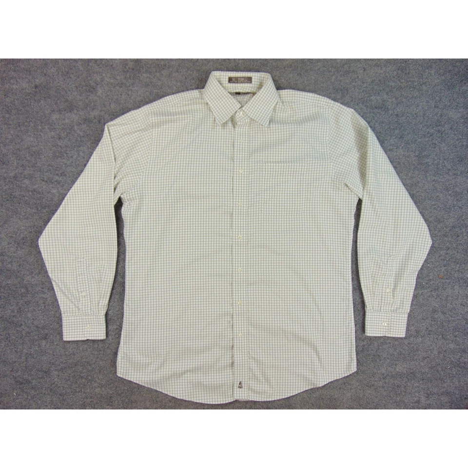 Camisa de vestir Nordstrom Smartcare a cuadros sin arrugas para hombre 16 1/2 36 manga larga Foto 2 de 4