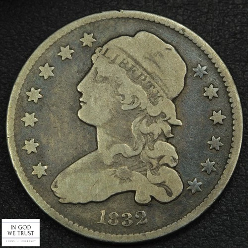 1832-P Capped Bust Quarter — photo from the most recent tracked eBay sale