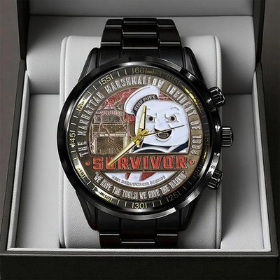 Ghostbusters Black Stainless Steel Watch