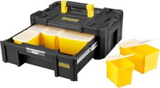 Stanley PROSTACK Stackable Deep Storage Draw Case With Tool Parts Bins STS171968
