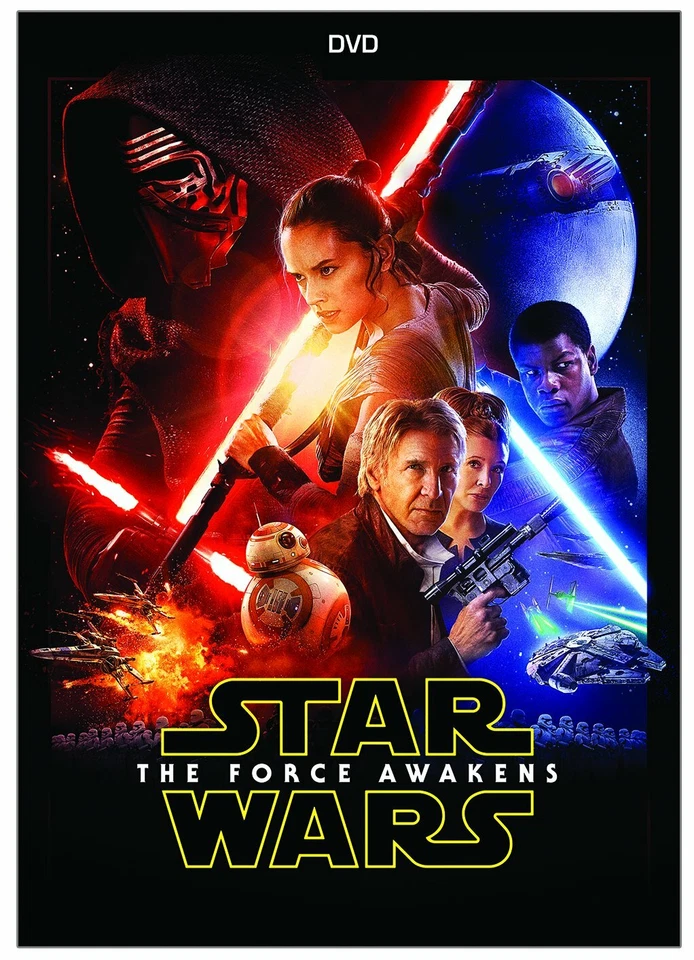 STAR WARS: THE FORCE AWAKENS dvd disc. no case. free shipping - Image 2 of 2
