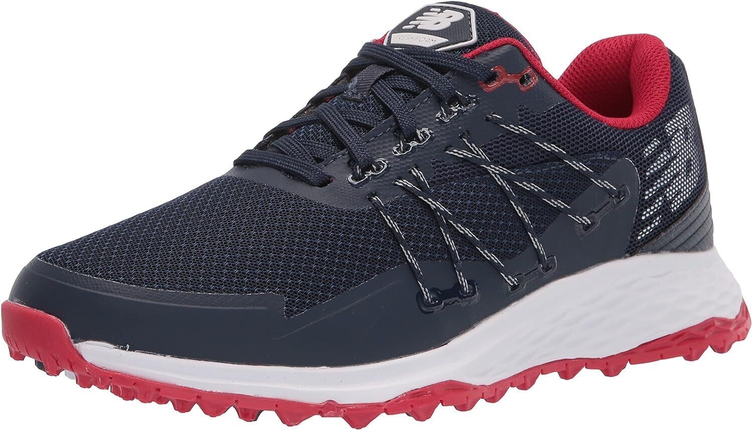 New Balance Men's Fresh Foam Pacesl Golf Shoe 12, Navy/Red eBay