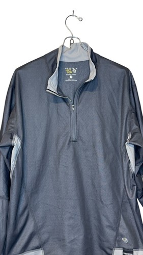 Mountain Hardwear Women Jacket Windstopper Dri Fit Long Sleeve Pullover Gray XL - Picture 4 of 10