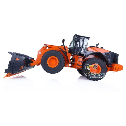 US Stock 1/14 Scale RC RTR Hydraulic Loader ZW370 JDM-198 Sound Light I6S Radio - Picture 11 of 12