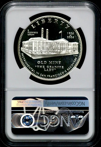 2006-S $1 Old San Francisco Mint - NGC PF 69 Ulta Cameo Miller Signature  BS75