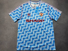 Manchester United 1990/1992 Away Adidas Replica Soccer Shirt/Jersey Size L
