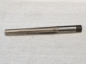 B&S Morse #6 43/64" 1/2" .67.2 Taper Pin Tap Reamer Straight Shank 8 Flute HS