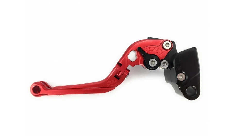 Paire Leviers Repliables Flip Up Rouges BMW G650GS 650GS G650 GS R13 2010-2014 - Photo 4/4