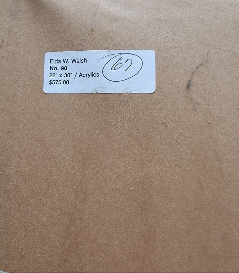 Original framed train Painting 22x30 eBay