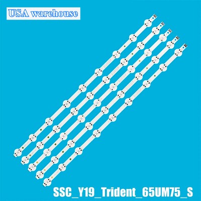 New LED strips For LG 65'' TV SSC_Y19_Trident_65UM73 65UM7400PLA 65UM7300PUA