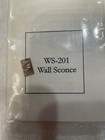 Wall Sconce New for miniature dollhouse Wall hanging Wood DIY 1/4" 1:48 — photo 2