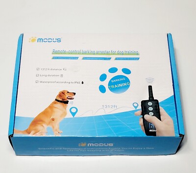 Modus Remote Control Barking Arrester For Dog Training 1312 ft