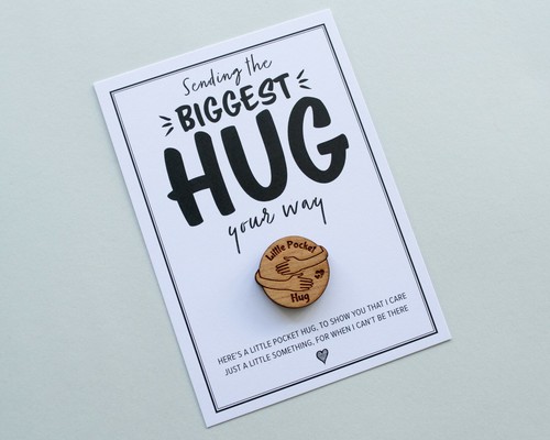 Pocket Hug Token | Sending Hug Your Way | Lockdown | Option to be PERSONALISED - Picture 2 of 12