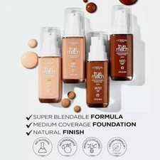 L'Oreal True Match Super Blendable Liquid Foundation ~ Choose Your Shade