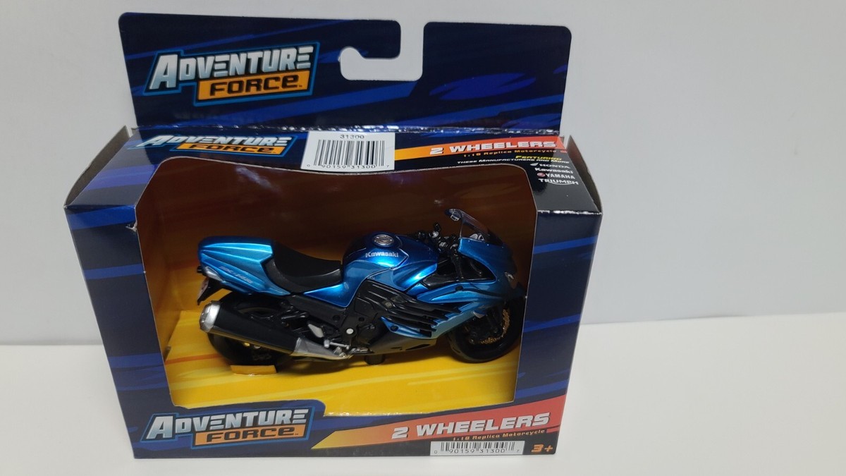 ミニカー MOTO COLLECTION KAWASAKI NINJA ZX-14R SPORT BIKE 1:18 Replica Motorcycle Adventure