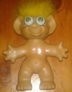 troll doll blonde hair