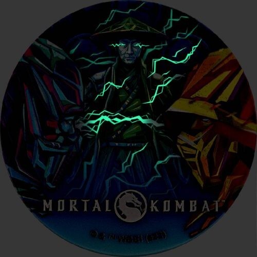 MORTAL KOMBAT 2023 $5 2 oz Silver High Relief Antique Coin Niue - Picture 4 of 5