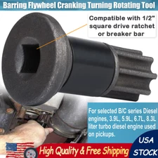 Engine Barring Tool for Cummins B/C Series & Dodge Pickup 3.9L, 5.9L, 6.7L &8.3L