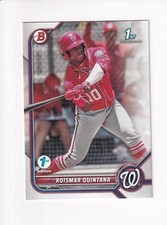 2022 Bowman DRAFT 1st EDITION 1st BOWMAN ROOKIE RC ROISMAR QUINTANA (#1)