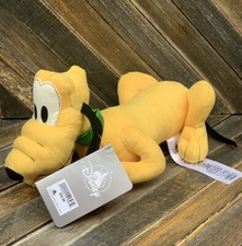 NWT Disney Parks Yellow Pluto Dog Crafted 11  Retro Plush Stuffed Animal