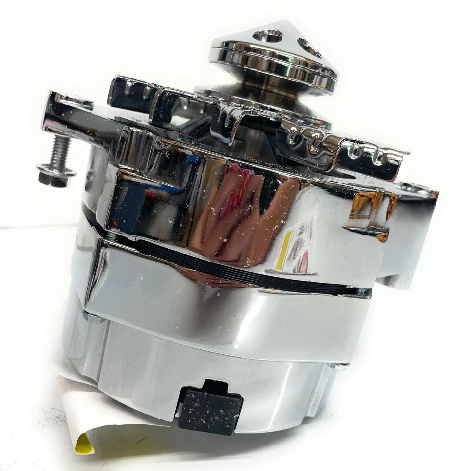Powermaster Alternator, GM 12SI Chrome 15, 37293-367 - Image 4 of 4