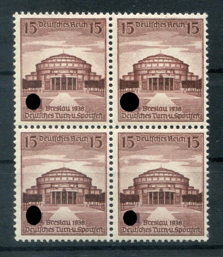 DR-3.Reich 668 block of 4 MNH mint 36EUR