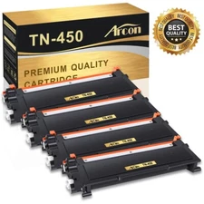 4 TN450 Toner Cartridge for Brother TN-450 TN420 MFC-7360N 7860DW HL-2270DW 2240