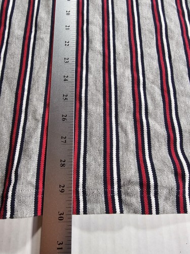 Vintage 90s Bugle Boy Mens Short Sleeve Polo Shirt Size Large Vertical Striped - Picture 5 of 5