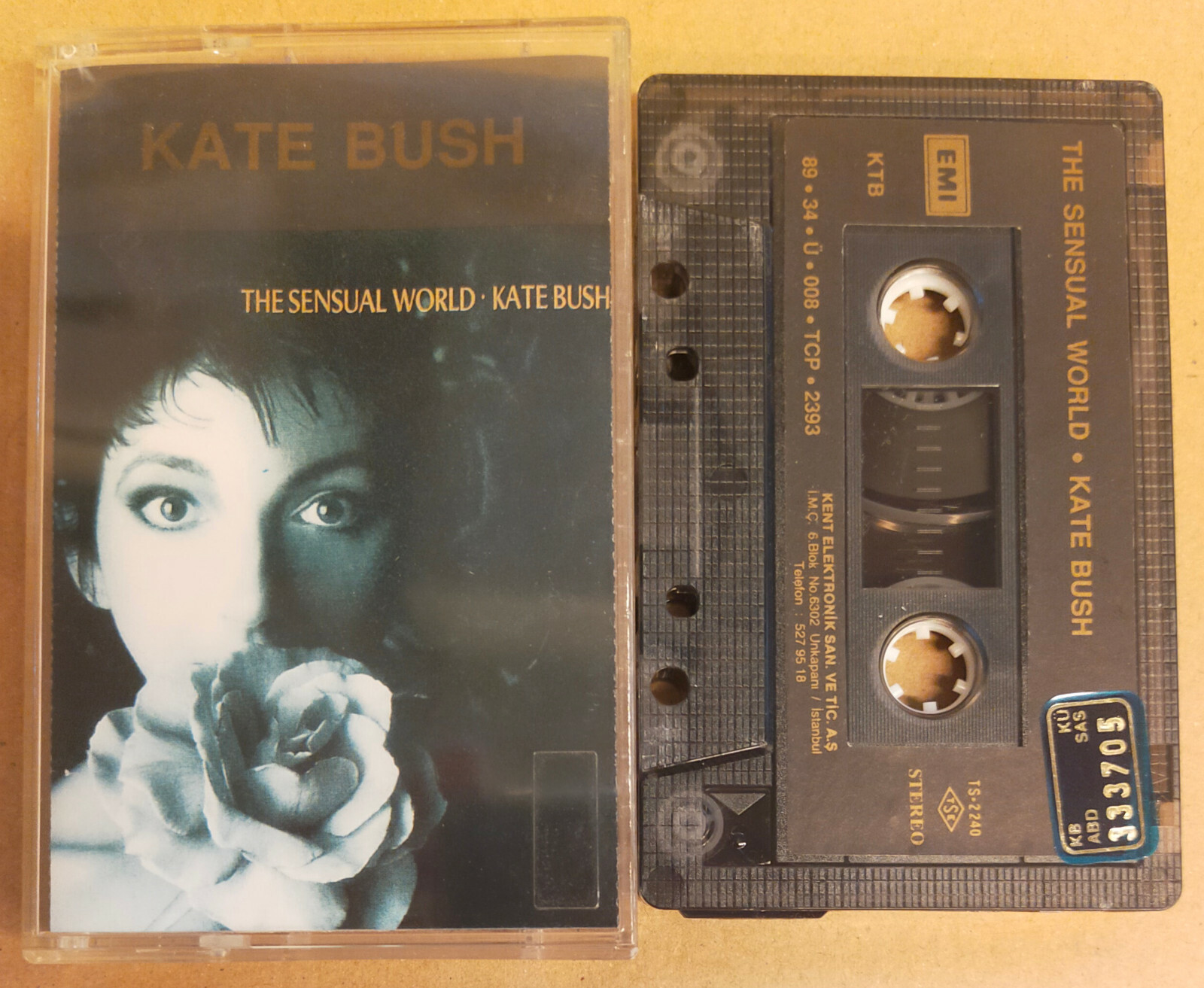 KATE BUSH - THE SENSUAL WORLD (1989) CASSETTE MADE IN TURKEY