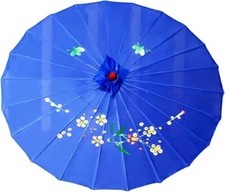 12 Pack Dark Blue Nylon Umbrella Parasol Dance 32 in Adult Size S-3198x12