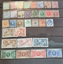 GB Vintage King George V stamp collections