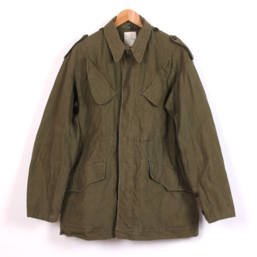 Vintage 1987 Dutch Military Army Coat Field Jacke… - image 1