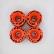 Labeda Roller Star Skate 57mm Wheels Orange Set of 8 Vintage