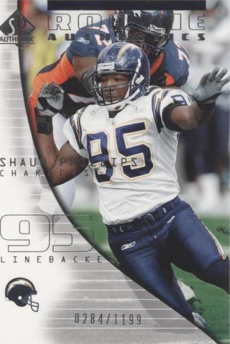 2004 SP Authentic Shaun Phillips #93 - 1 of 2
