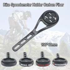 Bicycle Computer Mount Speedometer Holder Carbon Bike Stem Extension for Garmin