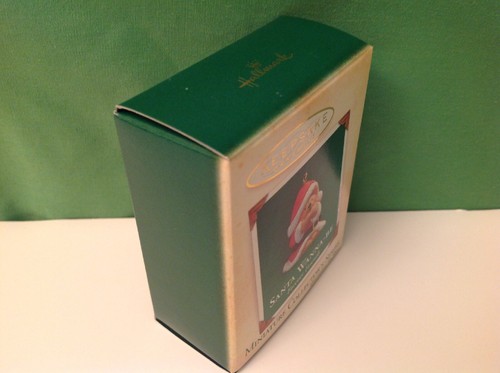 Santa Wanna-Be, Forever Friends, adorno miniatura sello, 2004, nuevo en caja - Imagen 2 de 8
