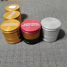 Santa Cruz Shredder- MINI 1.5" 4 Piece Aluminum Grinder - Authentic