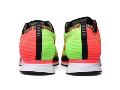 NIKE FLYKNIT RACER HYPER PUNCH 12 multicolor Pink Red Volt