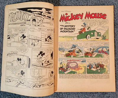 WALT DISNEY'S MICKEY MOUSE #47 Dell Comics 1956 - FN | eBay