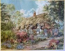 Marty Bell's Counted Cross Stitch Chart Pack #405 Pattern Cottage