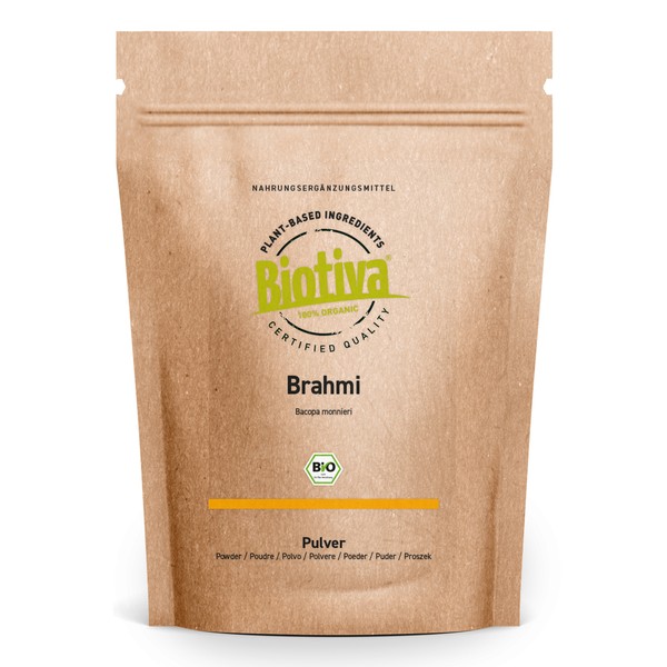 Brahmi Pulver Bio 100G Biotiva-image