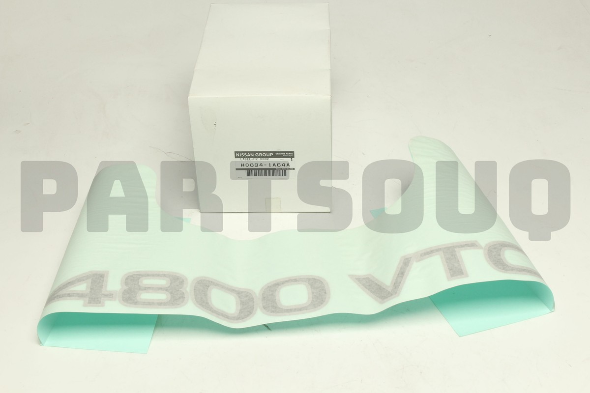 H08941A64A Genuine Nissan LABEL NAME FRONT DOOR H0894-1A64A | eBay