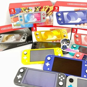 Nintendo Switch Lite Colors to Choose Excellent S Rank Console Charger Box
